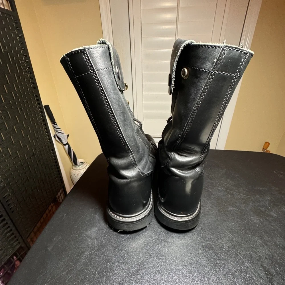 Bates size 8.5 paratrooper black boots
